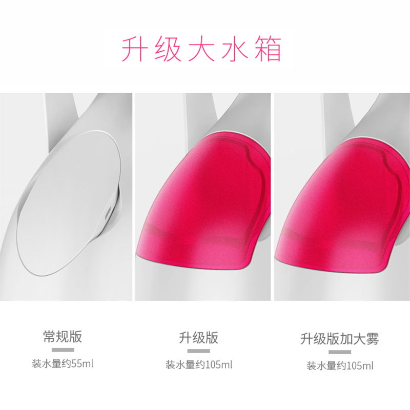 跨境补水仪面部美容热喷蒸脸仪纳米喷雾喷脸仪脸部家用蒸脸器现货