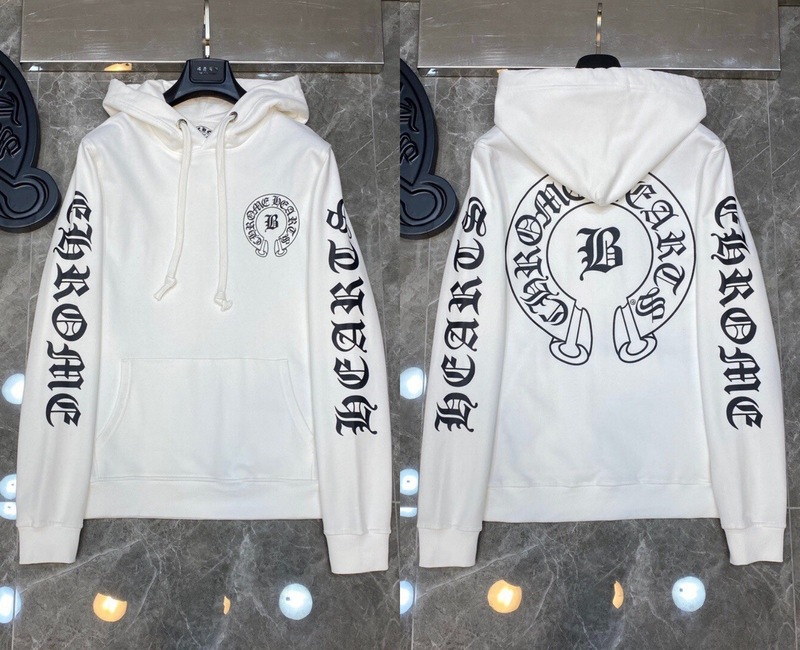 25ss正确版Chrome Hearts 克罗伈十字架连帽卫衣百搭潮流时尚批发|undefined
