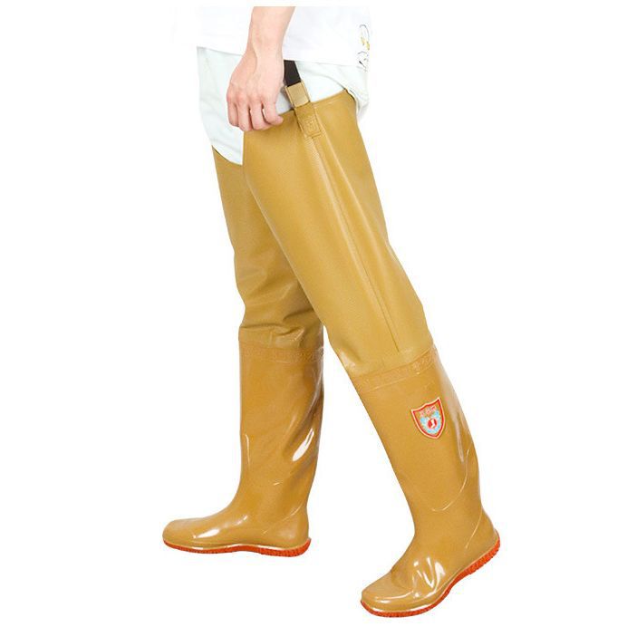 Waterproof Water Pants Rice Planting Shoes High Barrel Water Boots Rain Boots Water Field Long Barrel Water Shoes and Socks Insect-proof Wading Pants for Men and Women
