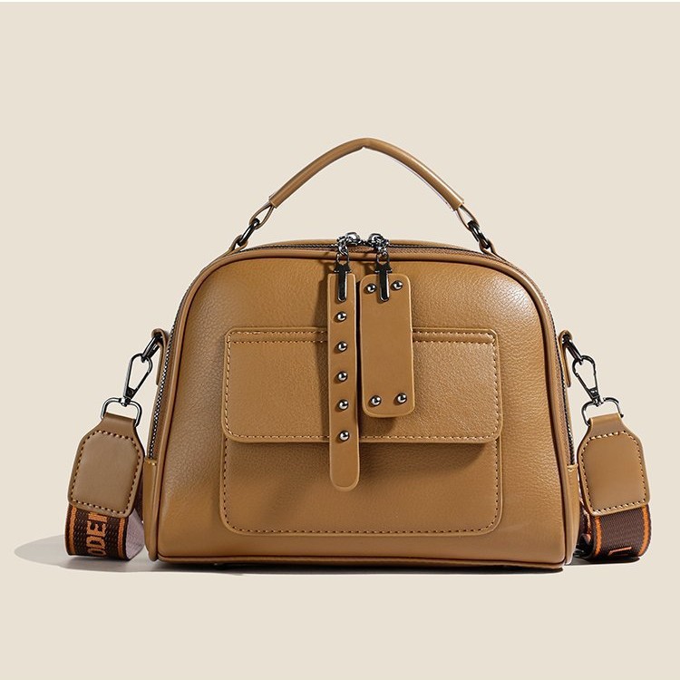 Spot atmosférico bolso de mensajero portátil para mujer 2024 nuevo bolso cuadrado de viaje de trabajo de gran capacidad multicapa versátil de mediana edad