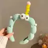 Funny green cloud hairband