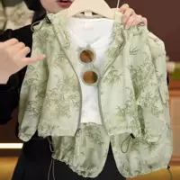 Детский солнцезащитный костюм мужской и женский детский универсальный летний новый модный наружный костюм 2024 спортивный комплект из двух частей