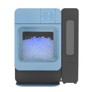 Household Countertop Ice Maker Touch Screen Operation 24 Hours Quickly Produce 33Lbs Ice Automatic Cleaning with Water Tank