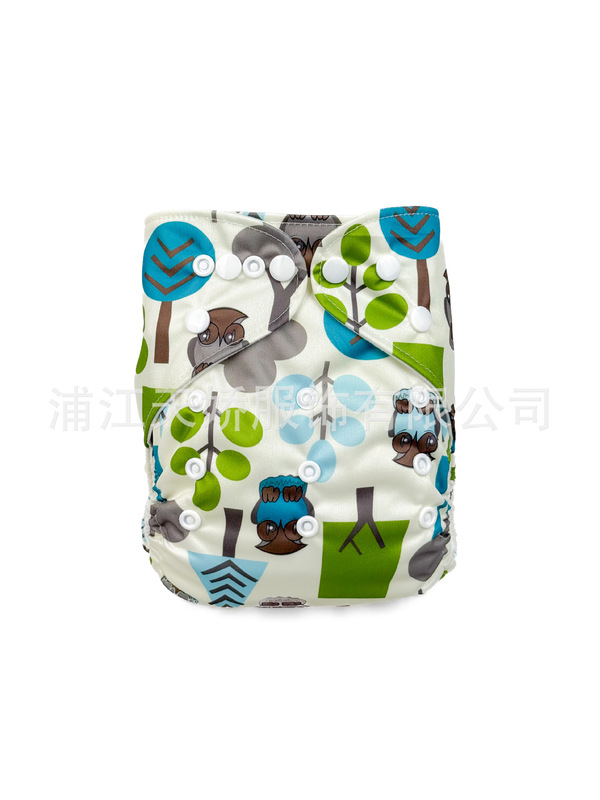 メーカークロスボーダー赤ちゃんおむつ洗える尿不湿通気性プリントトレーニングパンツcloth diaper|undefined