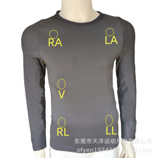 ECG T-shirt heart rate collection clothing ECG dynamic monitoring clothing intelligent ECG clothing intelligent ECG detector