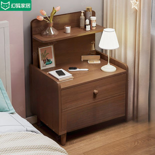 Bedside Table Bedroom Home Widened Bedside Cabinet with Drawer Storage Cabinet Rental House Bedroom Simple Storage Cabinet
