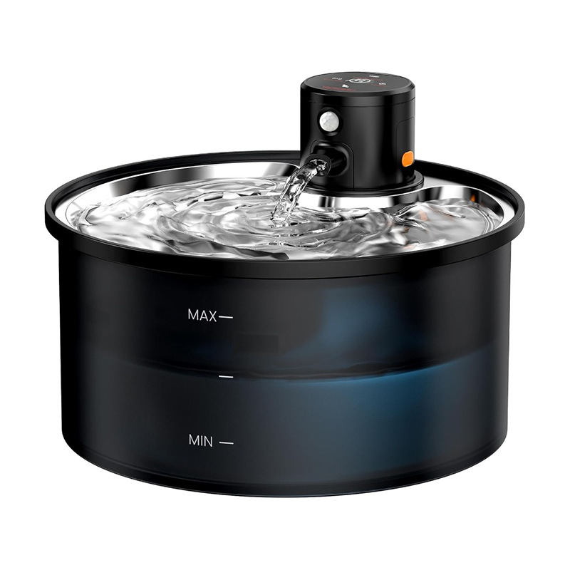 Fábrica de fuente de agua para gatos agua corriente no enchufable agua automática para gatos agua para gatos agua para beber image 12