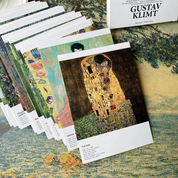 ① Klimt 30 works (postcard)