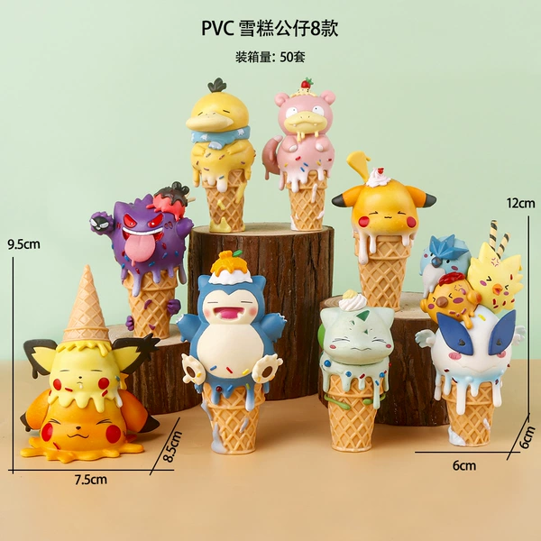 Doll, ice cream, Pokemon