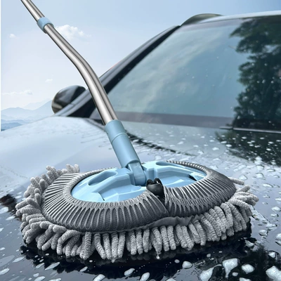 Curved Pole Car Wash Mop: Car cleaning tools