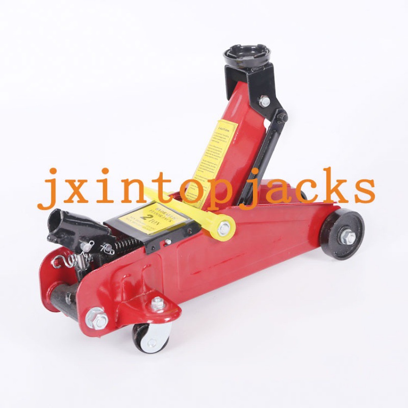 2吨换胎顶车工具净重6.5公斤卧式千斤顶彩盒热销液压千斤顶