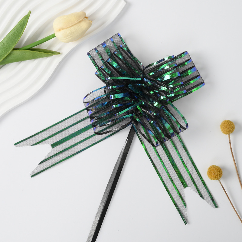 50 flores transfronterizas de nieve arco de flores de decoración de flores de bodas de regalo de la cinta de color del automóvil de boda