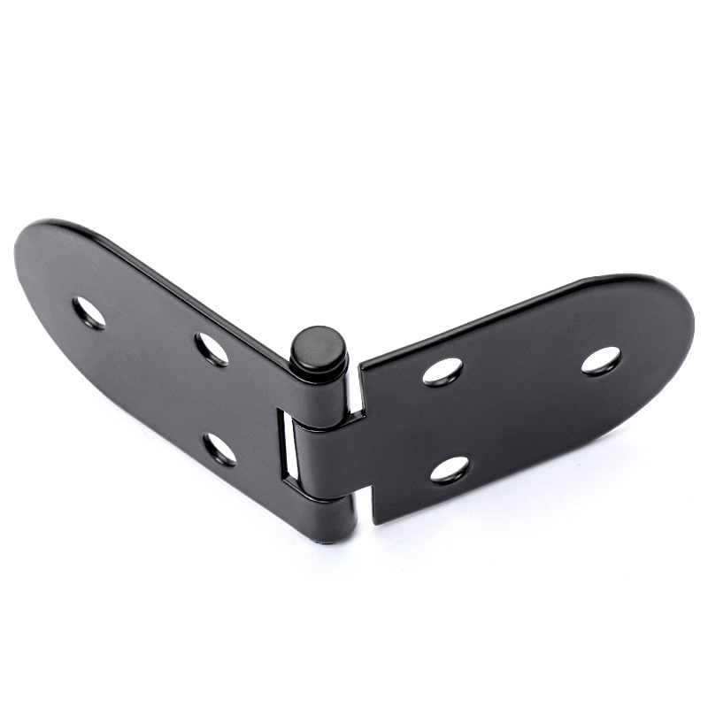 bisagra plegable tablero bisagra de cintura de hierro esquina redondeada mesa de comedor oculta tablero plegable fábrica de bisagra
