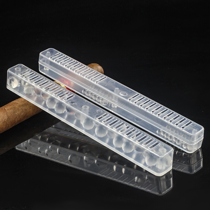 Cigar Humidor Moisturizing Tablets Transparent Long Strip Crystal Beads Humidifying Strips Cigar Box Humidifier Hm121