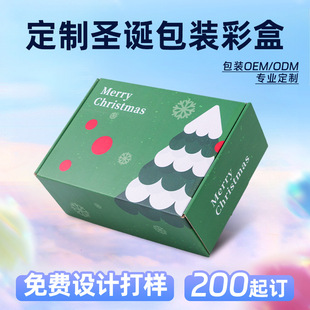 Christmas Gift Airplane Box Colorful Printing Logo Pattern Cosmetic and Skin Care Product Packaging Carton Gift Empty Box Customization