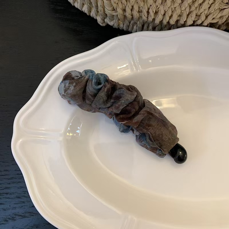 香蕉卷卷~香蕉夹竖夹韩国简约小众发夹发卡可爱发饰头饰马尾夹女|undefined
