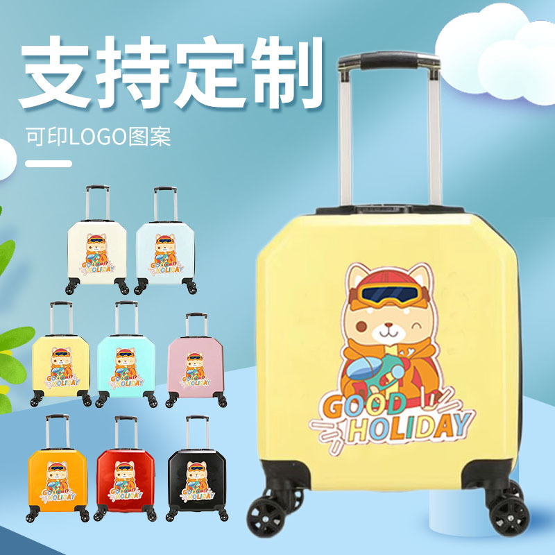 Universal Wheel Boarding Box Gift Pattern Printed Luggage Case Frosted Static Password Lightweight Large Capacity Children's Trolley Case Universal Wheel Boarding Box Gift Pattern Printed Luggage Case Frosted Static Password Lightweight Large Capacity Children's Trolley Case