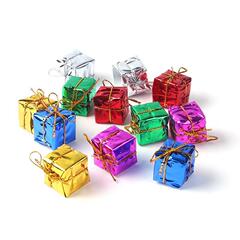 2023現物クリスマスツリーのペンダント装飾部品泡ギフトバッグクリスマスギフトバッグ2cm-8cmレーザー