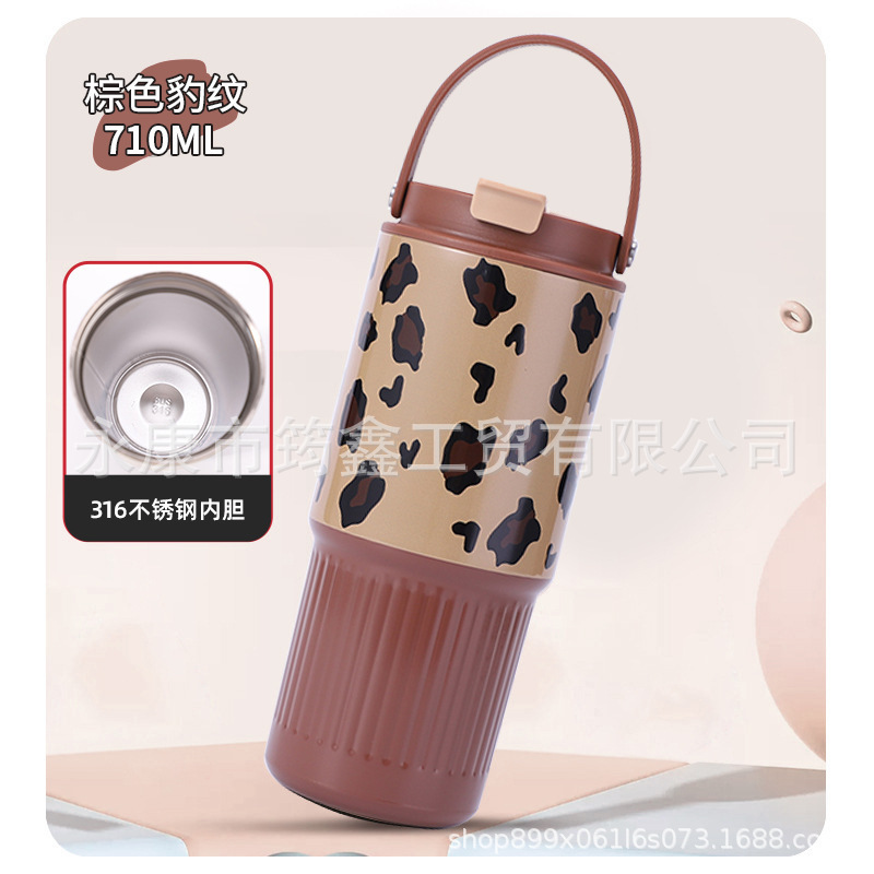 Cross-border 30oz taza de automóvil 304 taza de aislamiento de acero inoxidable taza de agua taza de hielo taza portátil taza de paja