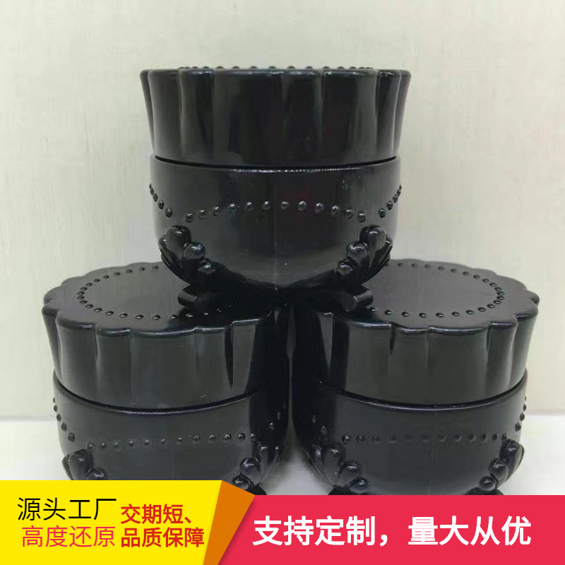 厂家现货5g试用装四脚瓶亚克力膏霜化妆品瓶美甲瓶甲油胶瓶小样瓶