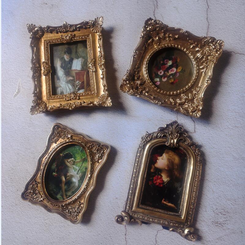 Decorative Frame, Desktop Ornament, French-style Living Room And Bedroom Bedside Arrangement, Special Wall Art For Sofa,_maomaolike.com