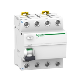 Schneider Electric Leakage Protection Switch Iid 4P 100A 30Ma a Rccb |   A9R53491