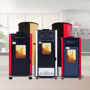 Sales Supply Biomass Hot Air Stove Pellet Heating Furnace Automatic Pellet Heating Furnace Pellet Fireplace
