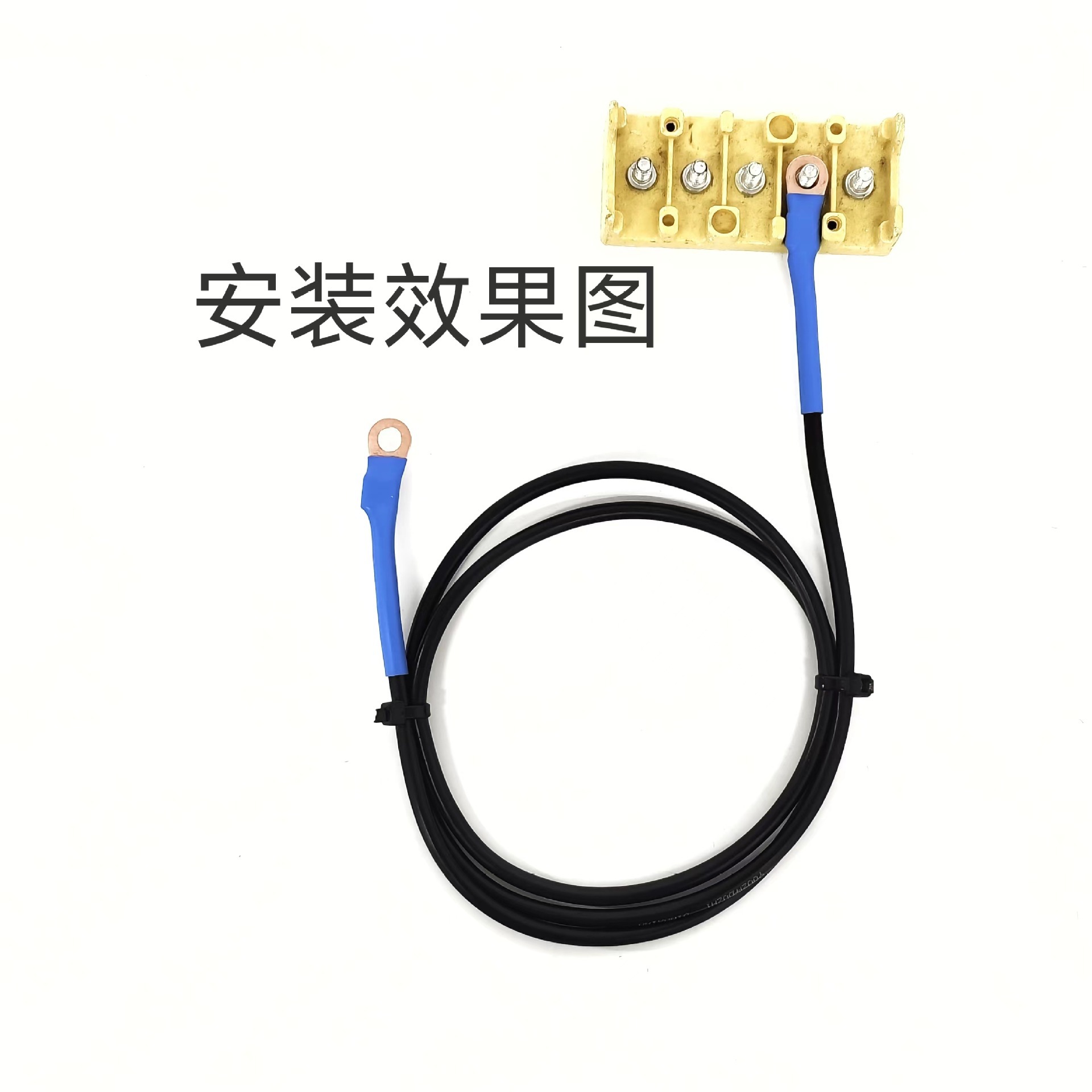 6 Square Meters Pure Copper Battery Main Cable for Electric Vehicle Controller, Battery Main Cable, Electric Vehicle Battery Connection Cable