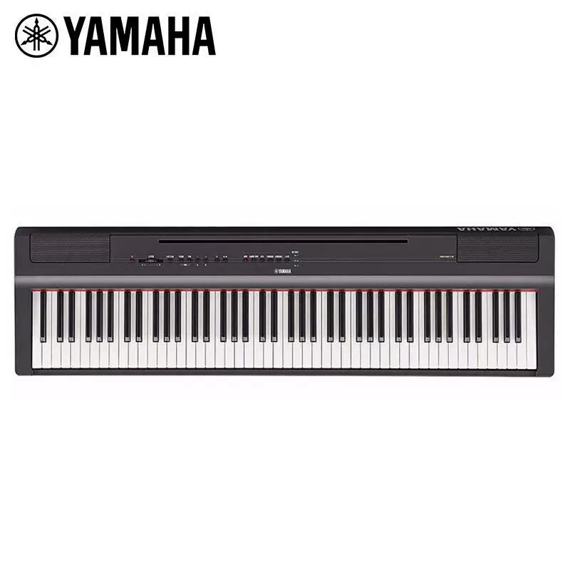 Электронное цифровое пианино Yamaha, черное, 88 клавиш, P125