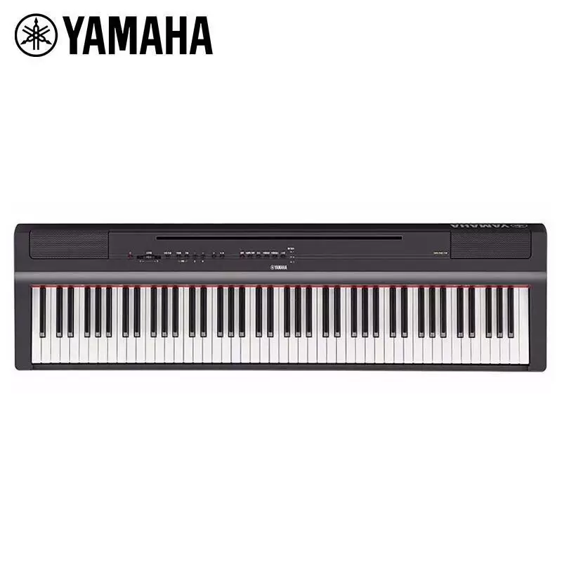 Электронное цифровое пианино Yamaha, черное, 88 клавиш, P125