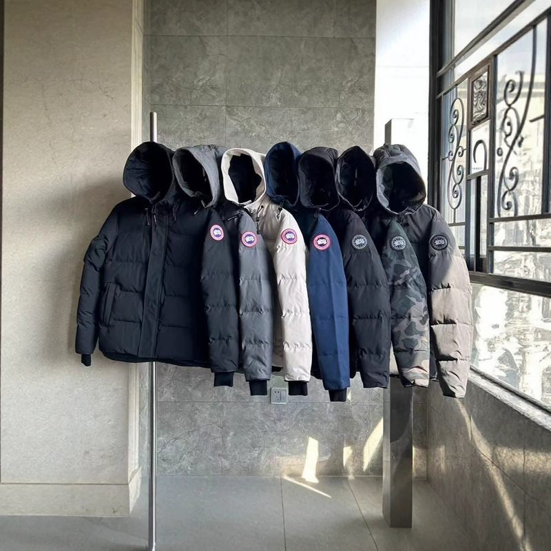Cross-Border Exclusive Supply of Canada Goose New Model 17 Jackets, Couple's Style Macmillan Winter Thickened down Jacket 2080m