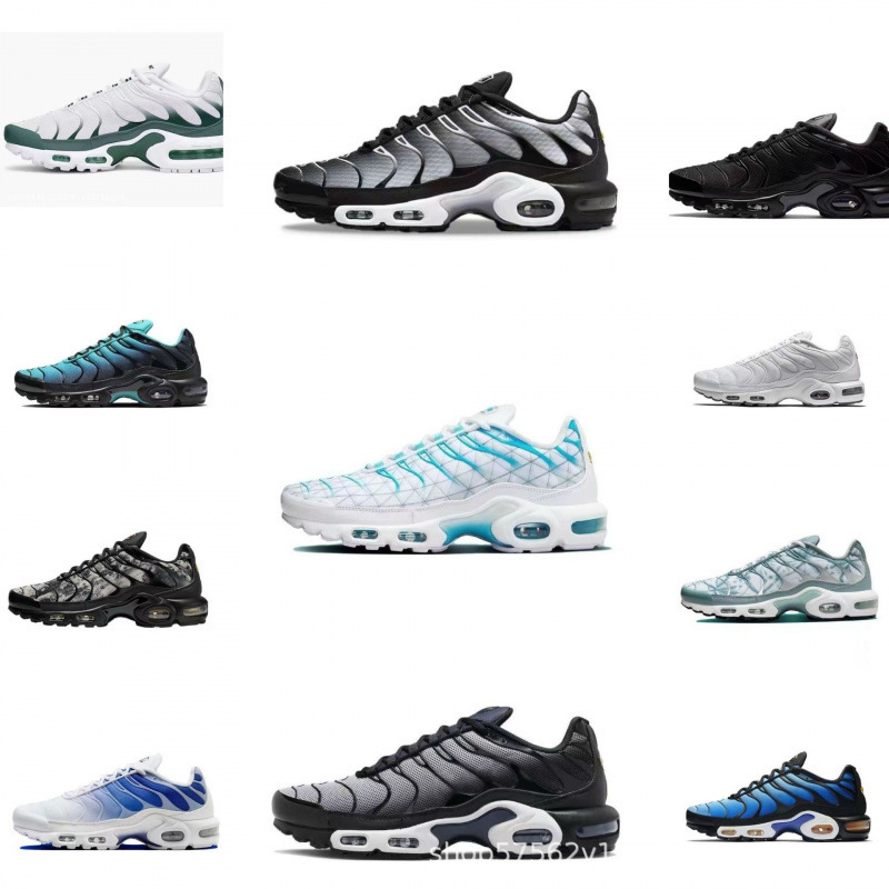 Putian Popular Export Model Plus Tn Full-Length Air Cushion Men's and Women's Height-Increasing Running Shoes Casual Mesh Breathable Sports Shoes Putian Popular Export Model Plus Tn Full-Length Air Cushion Men's and Women's Height-Increasing Running Shoes Casual Mesh Breathable Sports Shoes