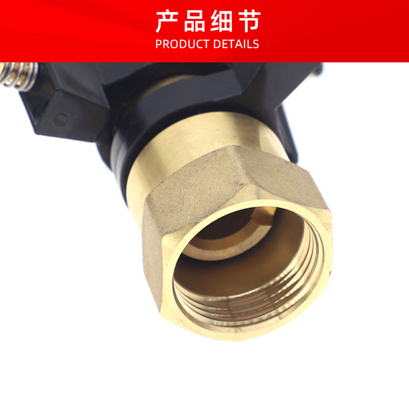 Pistola de rociador de brazo de cobre 360 grados rotación automática de riego por pulverización de jardín de césped herramientas de riego de ahorro de agua sin impuestos