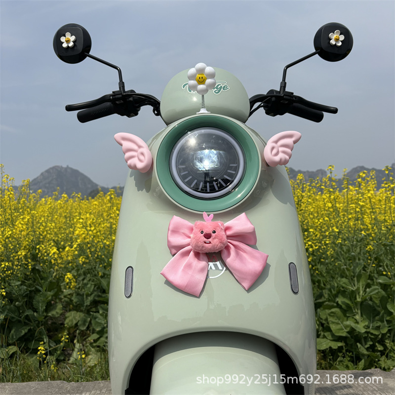 Tailg Accessories Electric Vehicle Decoration Accessories 2025 Niu Electric Car Modification Helmet Stickers Emma Metaverse