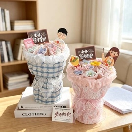 鲜花花艺制品;仿真花;创意礼品套装
