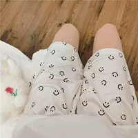 Брюки для ходьбы, Новые Популярные в Интернете универсальные пижамные штаны в Корейском стиле, женские летние свободные повседневные домашние шорты в стиле Instagram