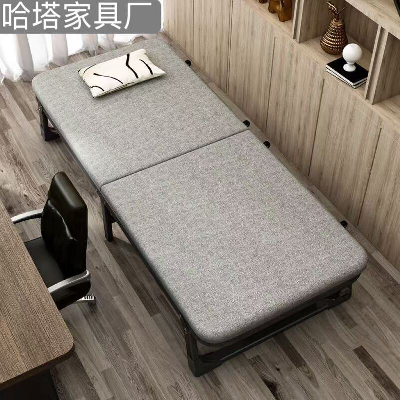 Summer Lunch Break Folding Bed Office Nap Single Simple Folding Bed Home Hospital Companion Hard Bed with Swivel Wheels Summer Lunch Break Folding Bed Office Nap Single Simple Folding Bed Home Hospital Companion Hard Bed with Swivel Wheels