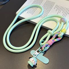 多機能で調節可能な携帯電話ストラップ、クロスボディ、パーソナライズされた織り、紛失防止、背負えるポータブルナイロンロングストラップ、首掛けストラップ