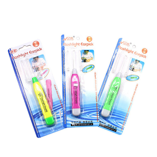 Luminous ear scoop with light for adults and children, ear scoop tool, ear pick and ear cleaner, ear scoop