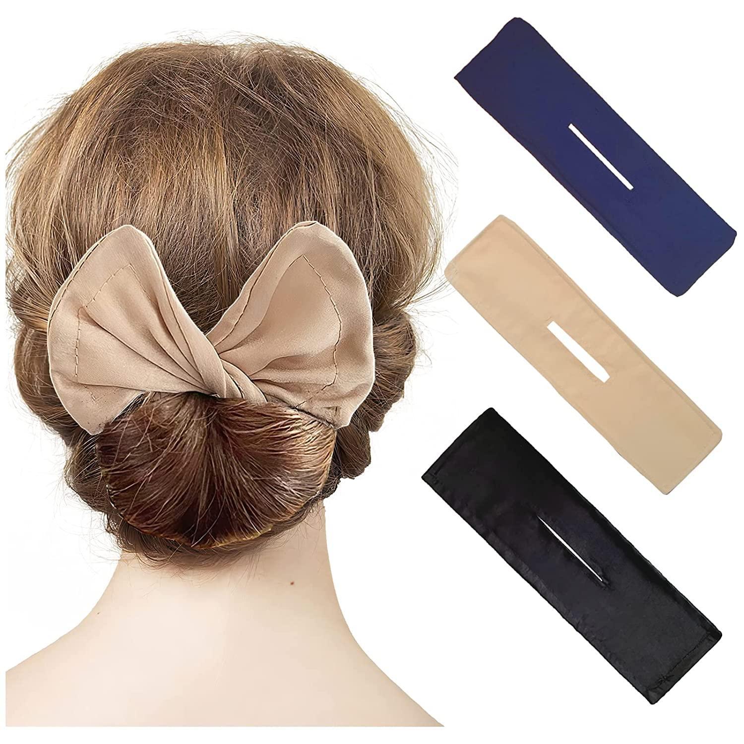 3-piece twisted hair curler Korean lazy ball head magic twisted clip rotating hair band all-match Fashion hair accessories