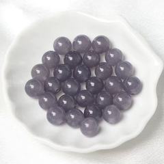 和田玉烟紫玉髓散珠饰品玉石串珠配件半成品diy手工手链项链批发