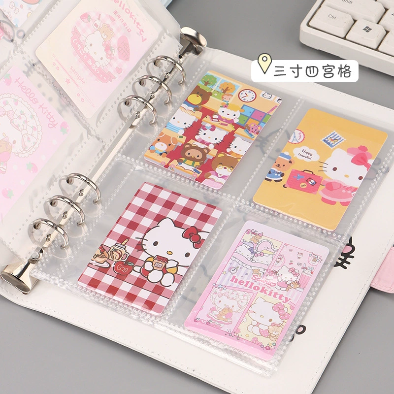 Hello Kitty, полароидный фотоальбом, альбом для карточек, книжечка для карточек, система хранения фото, отрывные листы, 3 дюйма