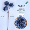 24 years of haze blue wedding decoration fake flower hotel photography flower wall flower arrangement welcome area