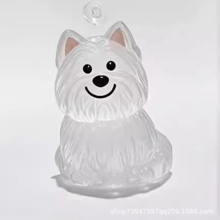 【TikTokホットスタイル】犬の毛収集ガシャポンペンダントボトルシュナウザーテディコーギーコレクターキーホルダー|undefined