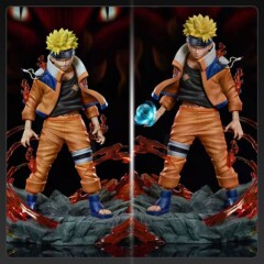 越境新商品 NARUTO プレミアムGK 九尾鼎立ボーイズシリーズ うずまきナルト 変更可能ヘッドフィギュア ギフト