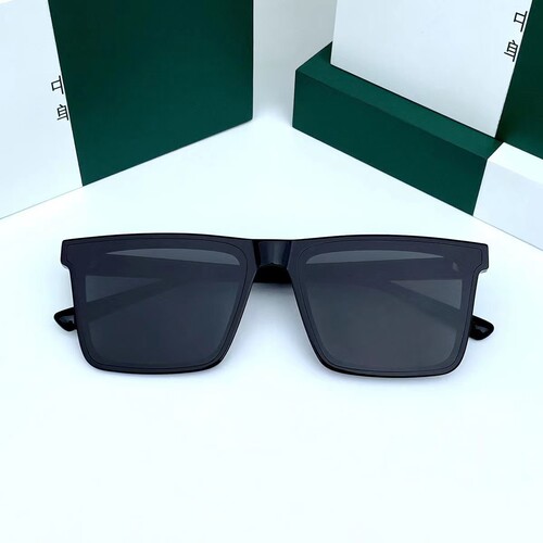 Sunglasses for men driving with anti-UV  new style sunglasses internet celebrity same style square frame fashionable glasses
