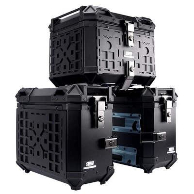 anti-collision trunk aluminum alloy — Motorcycle trunk