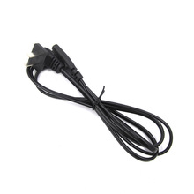 液晶電視機電源插線國 標八字尾彎頭顯示器LED台燈充電線插頭線