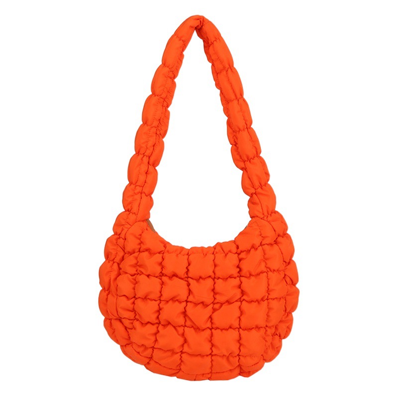 Bolsa bolsa de las axilas Nuevo cos nube bolsa de nicho de comercio exterior solo hombro bolsa de las mujeres de gran capacidad plisada bolsa de burbujas