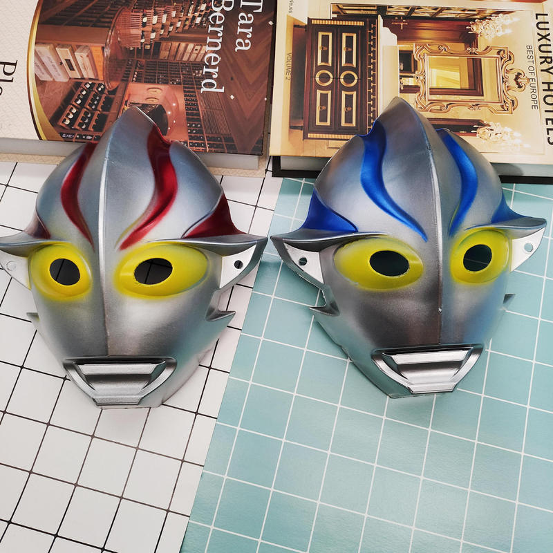 发光面具 复活节卡通赛罗cosplay动漫儿童派对用品爆款奥特曼面具|undefined